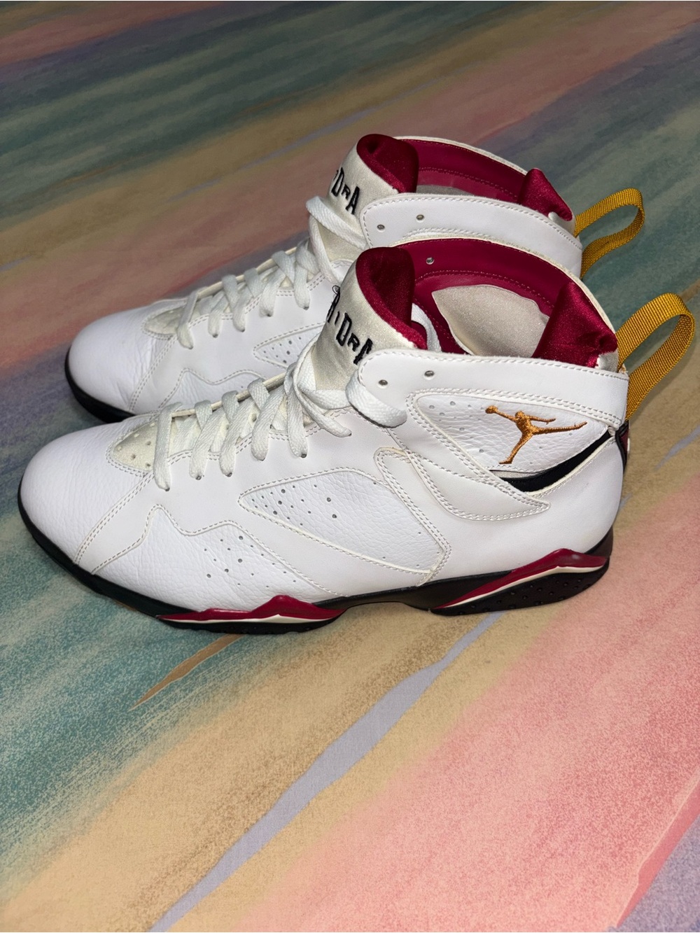 Nike Air Jordan 7 Retro Cardinal 2011 Red White Black Men’s Size 13 retro OG